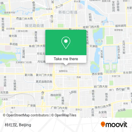 柿红院 map