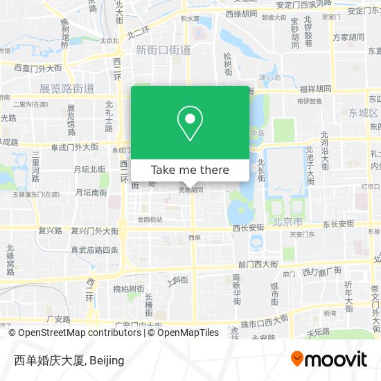 西单婚庆大厦 map