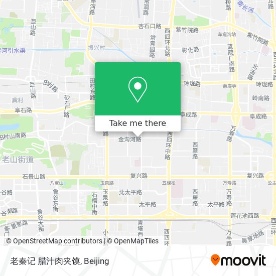 老秦记 腊汁肉夹馍 map