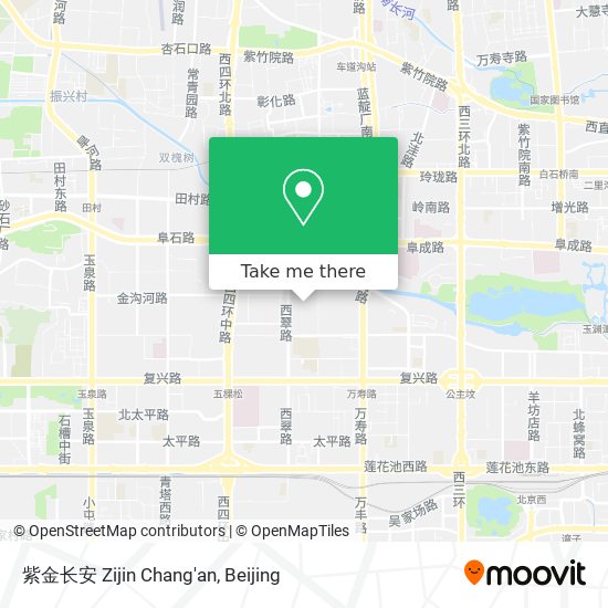 紫金长安 Zijin Chang'an map