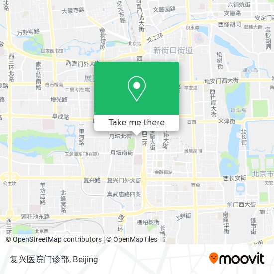 复兴医院门诊部 map