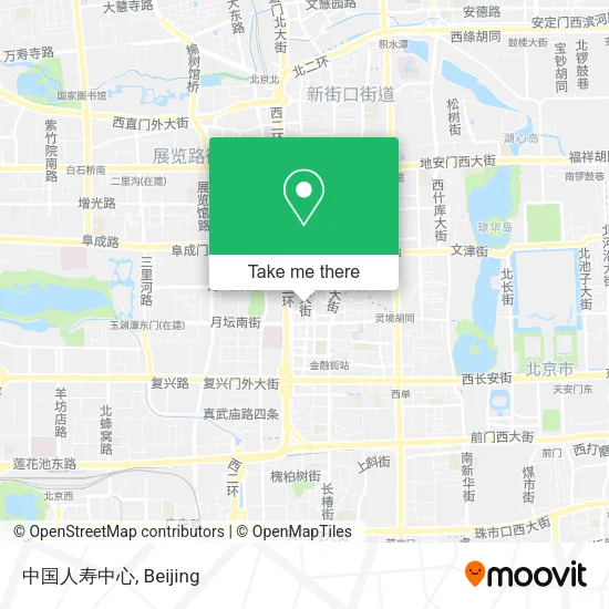 中国人寿中心 map