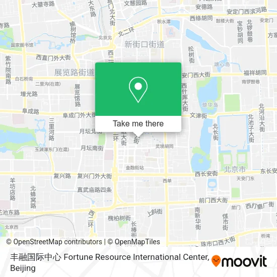 丰融国际中心 Fortune Resource International Center map