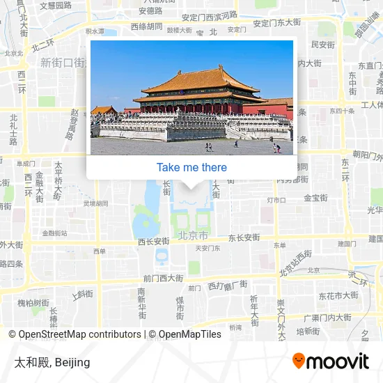 太和殿 map
