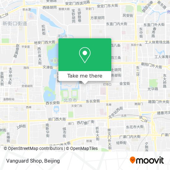 Vanguard Shop map