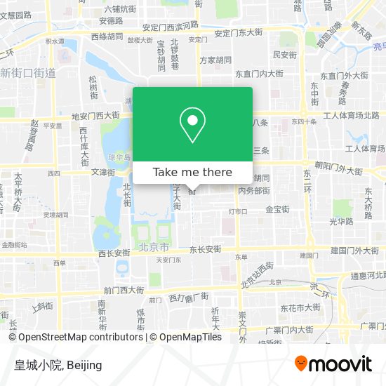 皇城小院 map