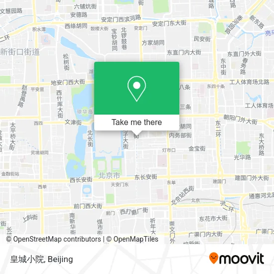 皇城小院 map