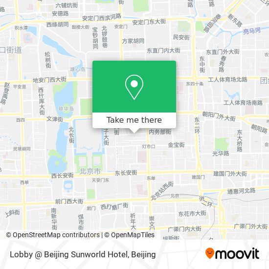Lobby @ Beijing Sunworld Hotel map