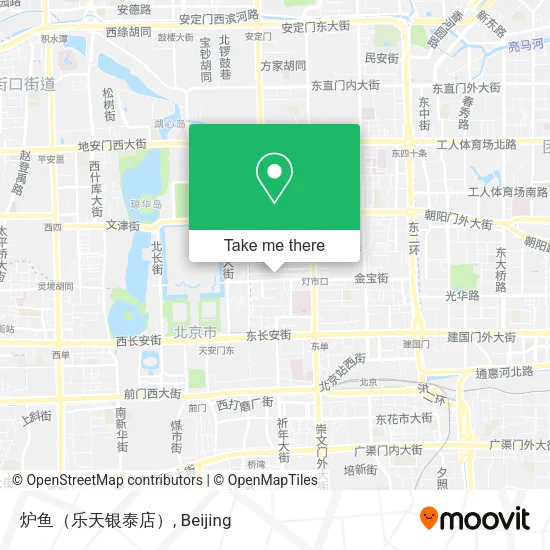 炉鱼（乐天银泰店） map
