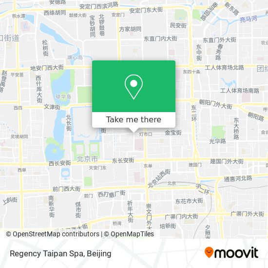 Regency Taipan Spa map