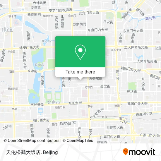 天伦松鹤大饭店 map