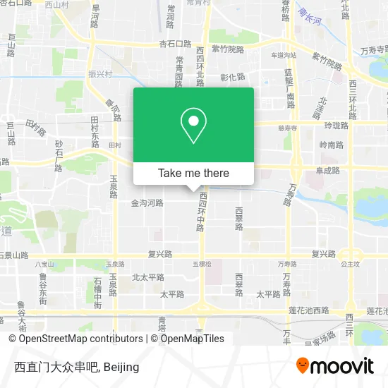 西直门大众串吧 map