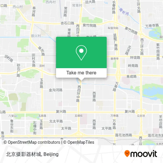 北京摄影器材城 map