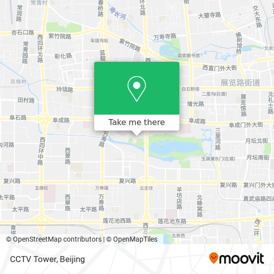 CCTV Tower map