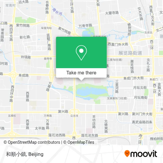 和順小鎮 map