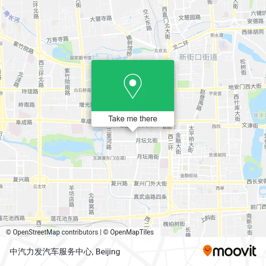 中汽力发汽车服务中心 map