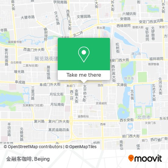 金融客咖啡 map