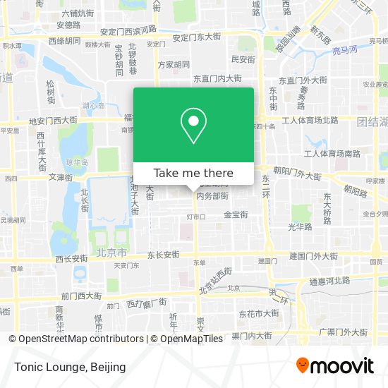Tonic Lounge map