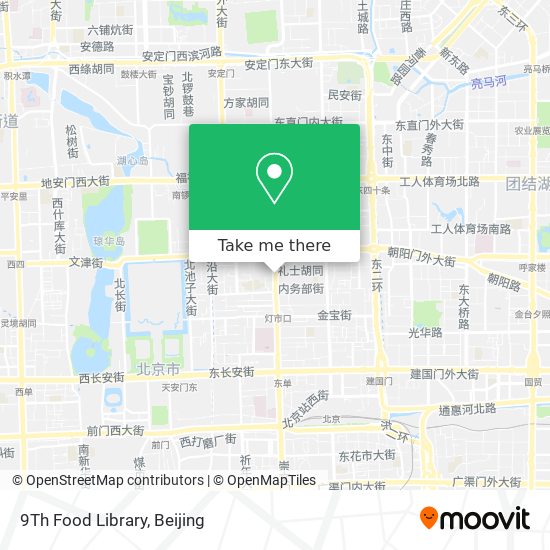 9Th Food Library map