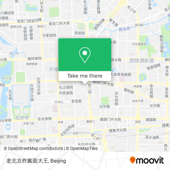 老北京炸酱面大王 map