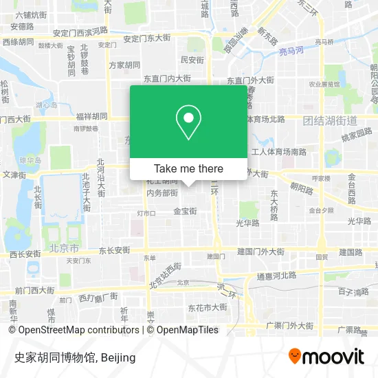 史家胡同博物馆 map