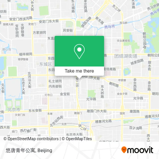 悠唐青年公寓 map