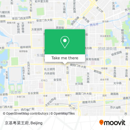 京基粤菜王府 map