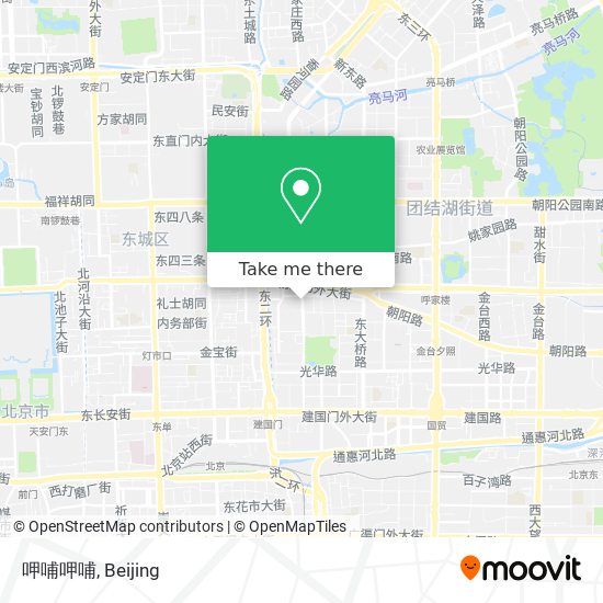 呷哺呷哺 map