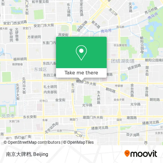 南京大牌档 map