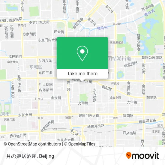 月の姬居酒屋 map