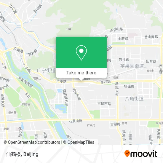 仙鹤楼 map