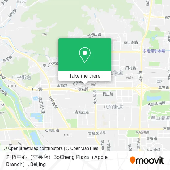 剥橙中心（苹果店）BoCheng Plaza（Apple Branch） map