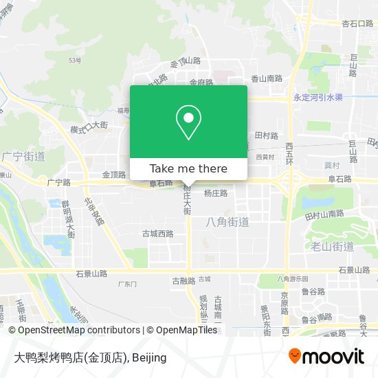 大鸭梨烤鸭店(金顶店) map