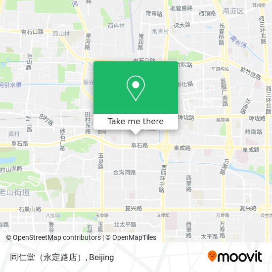 同仁堂（永定路店） map
