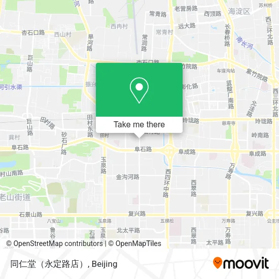 同仁堂（永定路店） map