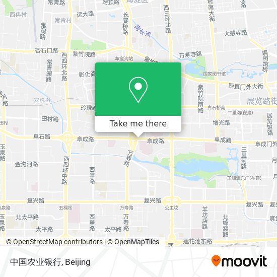 中国农业银行 map
