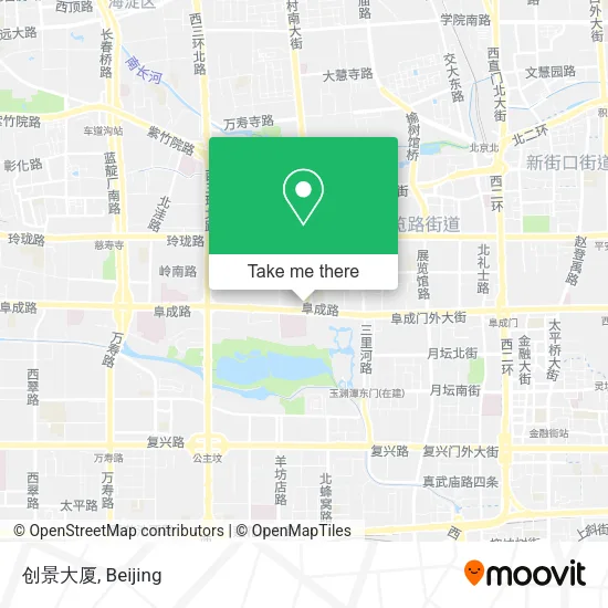 创景大厦 map