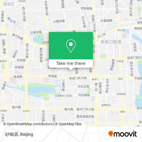 砂锅居 map
