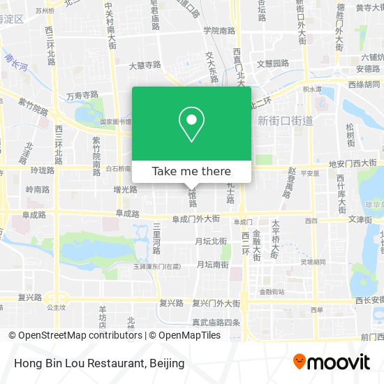 Hong Bin Lou Restaurant map