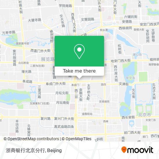 浙商银行北京分行 map