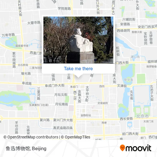 鲁迅博物馆 map
