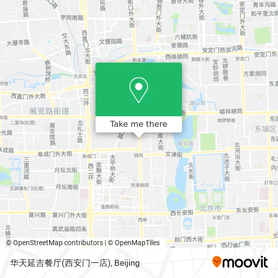 华天延吉餐厅(西安门一店) map