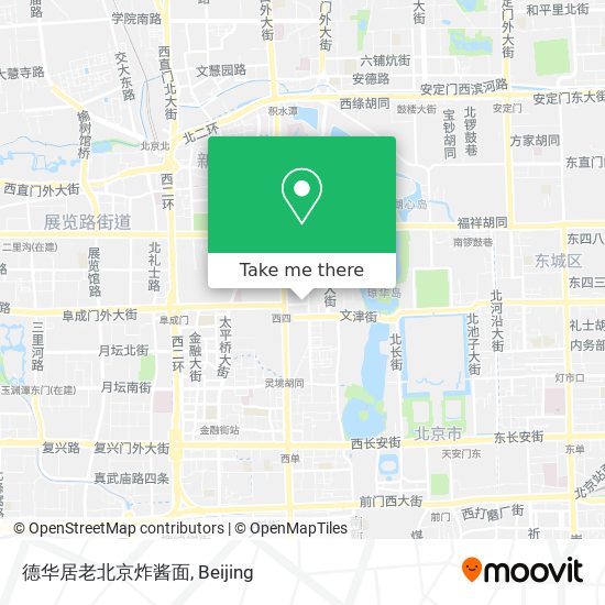 德华居老北京炸酱面 map