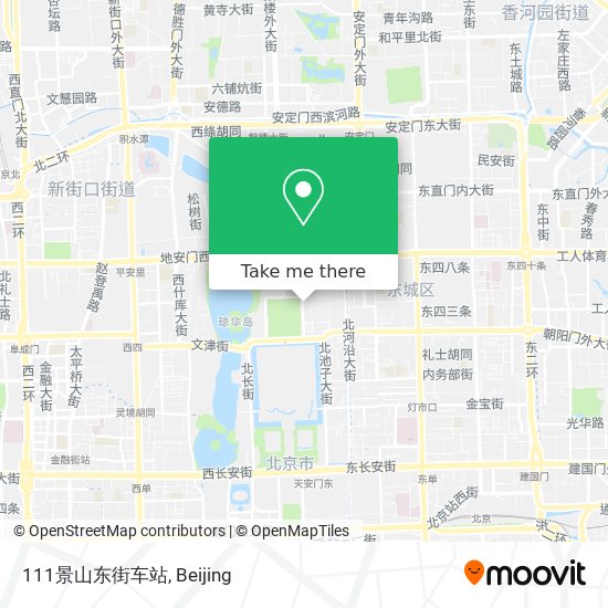 111景山东街车站 map