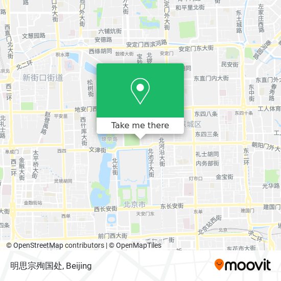 明思宗殉国处 map