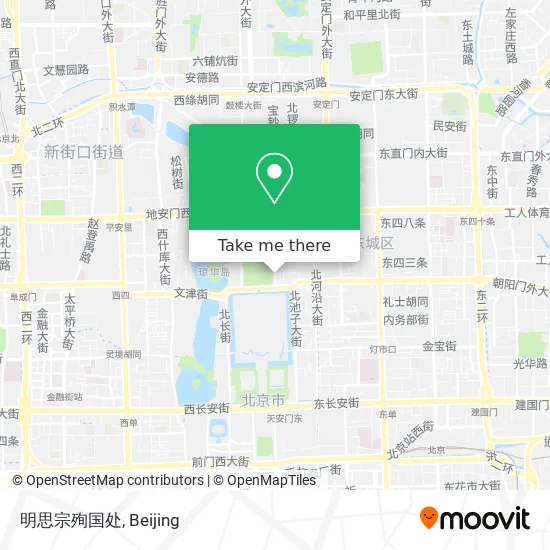 明思宗殉国处 map