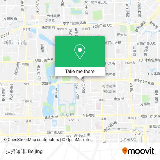 扶摇咖啡 map