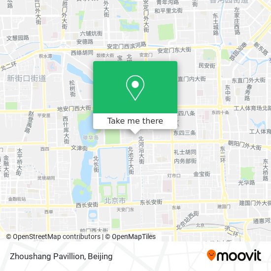Zhoushang Pavillion map