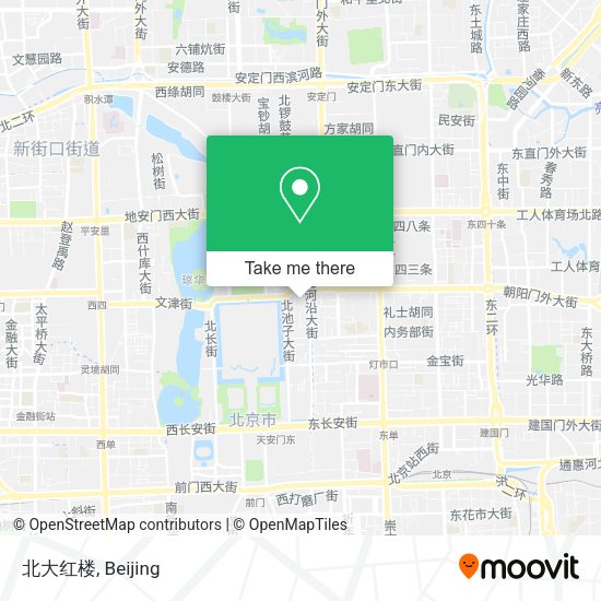 北大红楼 map