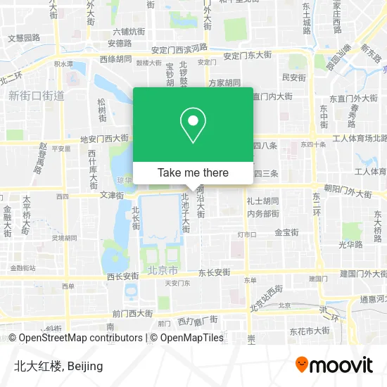 北大红楼 map